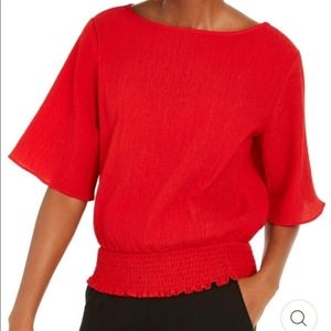 50% off sale!!! MICHAEL Michael Kors Scarlet Red Top Size M